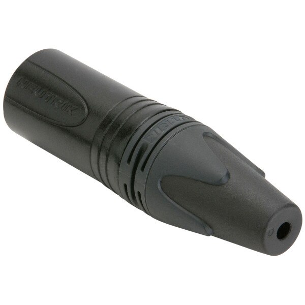 Main product image for Neutrik NC3MXX-BAG XLR Male Black 092-309